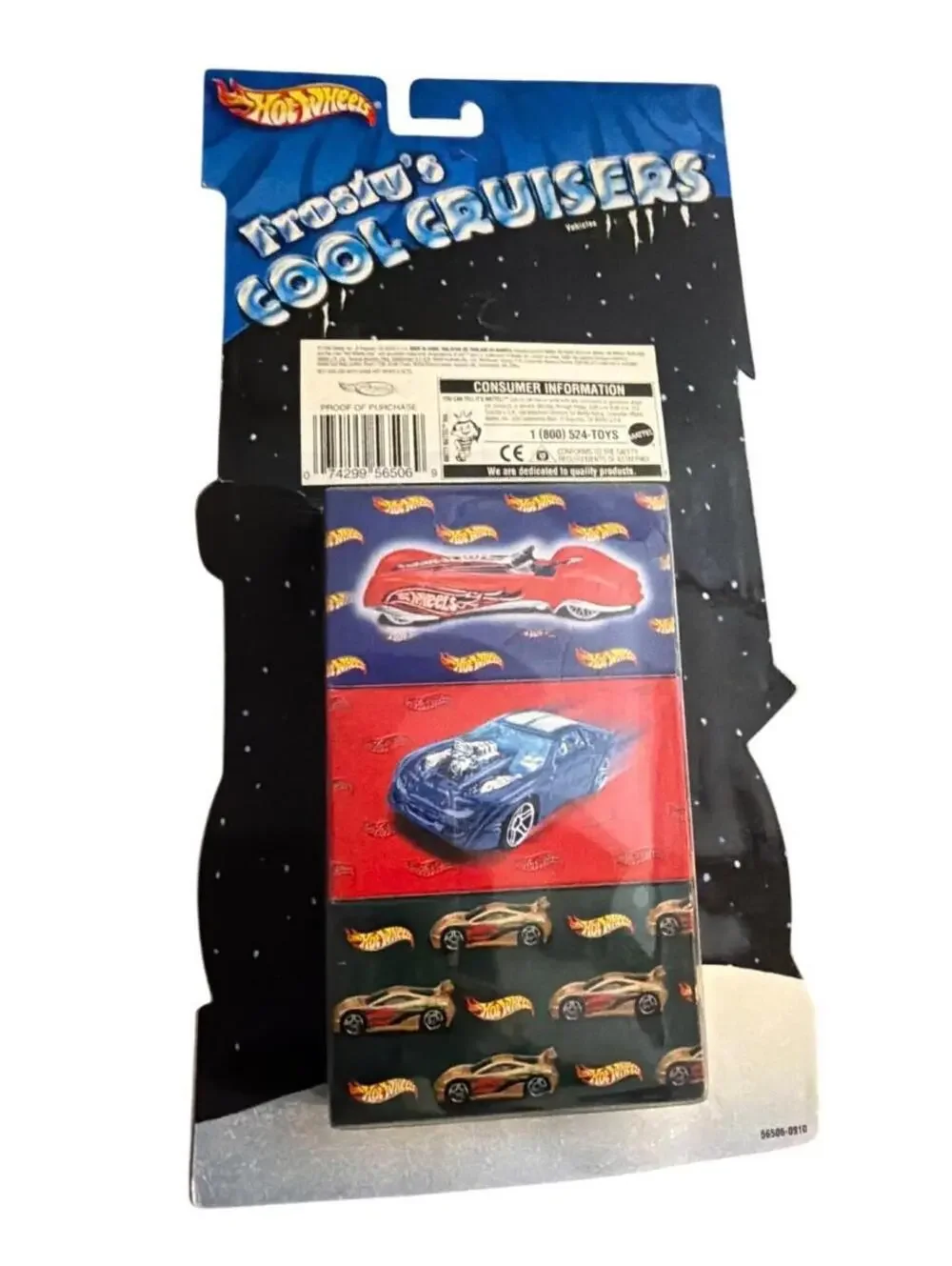 Hot Wheels Frostys Cool Cruisers Gift Pack With 3 Vehicles & To/From Tags For Ki
